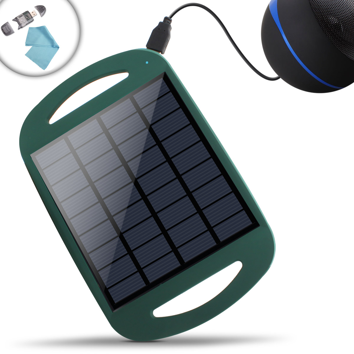 Revive Solar Restore Panel 360mA w Active USB 5V Charging for Speakers 