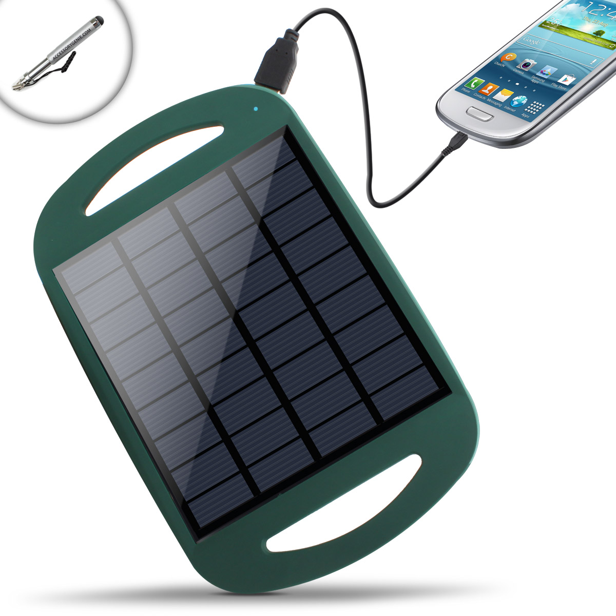 Revive Solar Restore Panel 360mA w Active USB 5V Charging for Samsung 