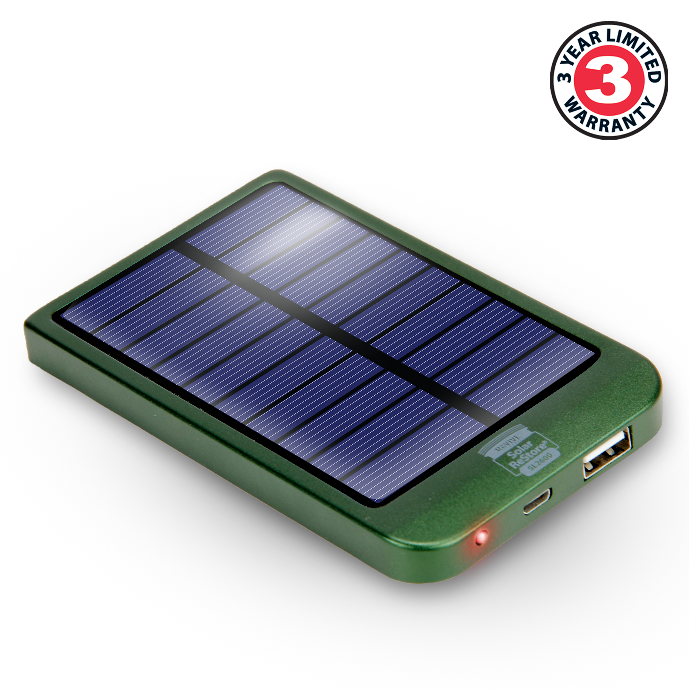 revive solar restore sl2600 restore sl2600 2600mah power bank with