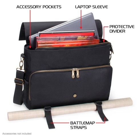 ENHANCE Tabletop RPG Player's Essentials Bag - Black