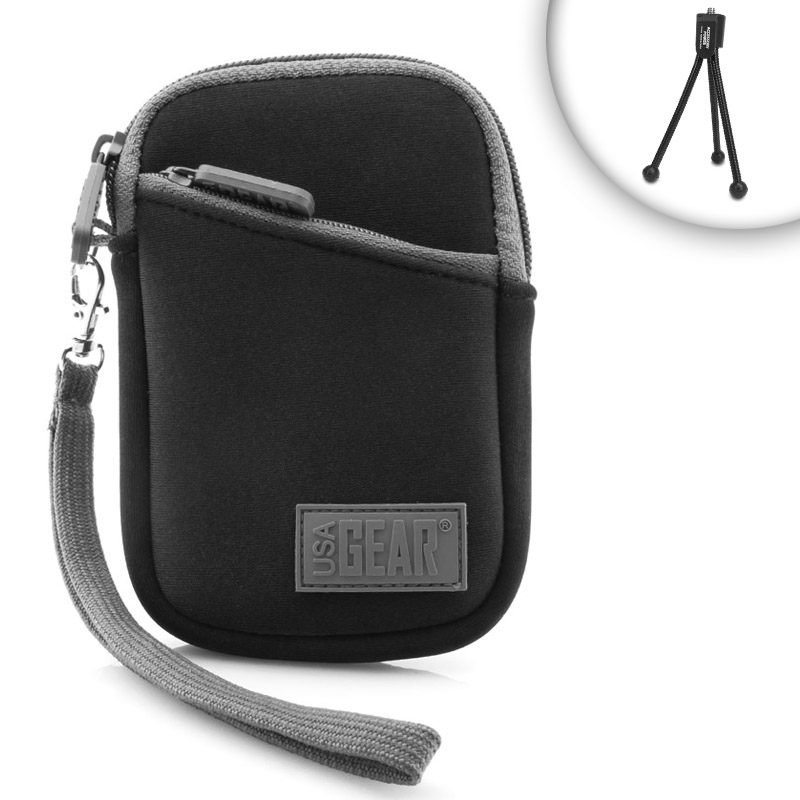 Protective Neoprene video camera Case for Flip Video Camera , UltraHD