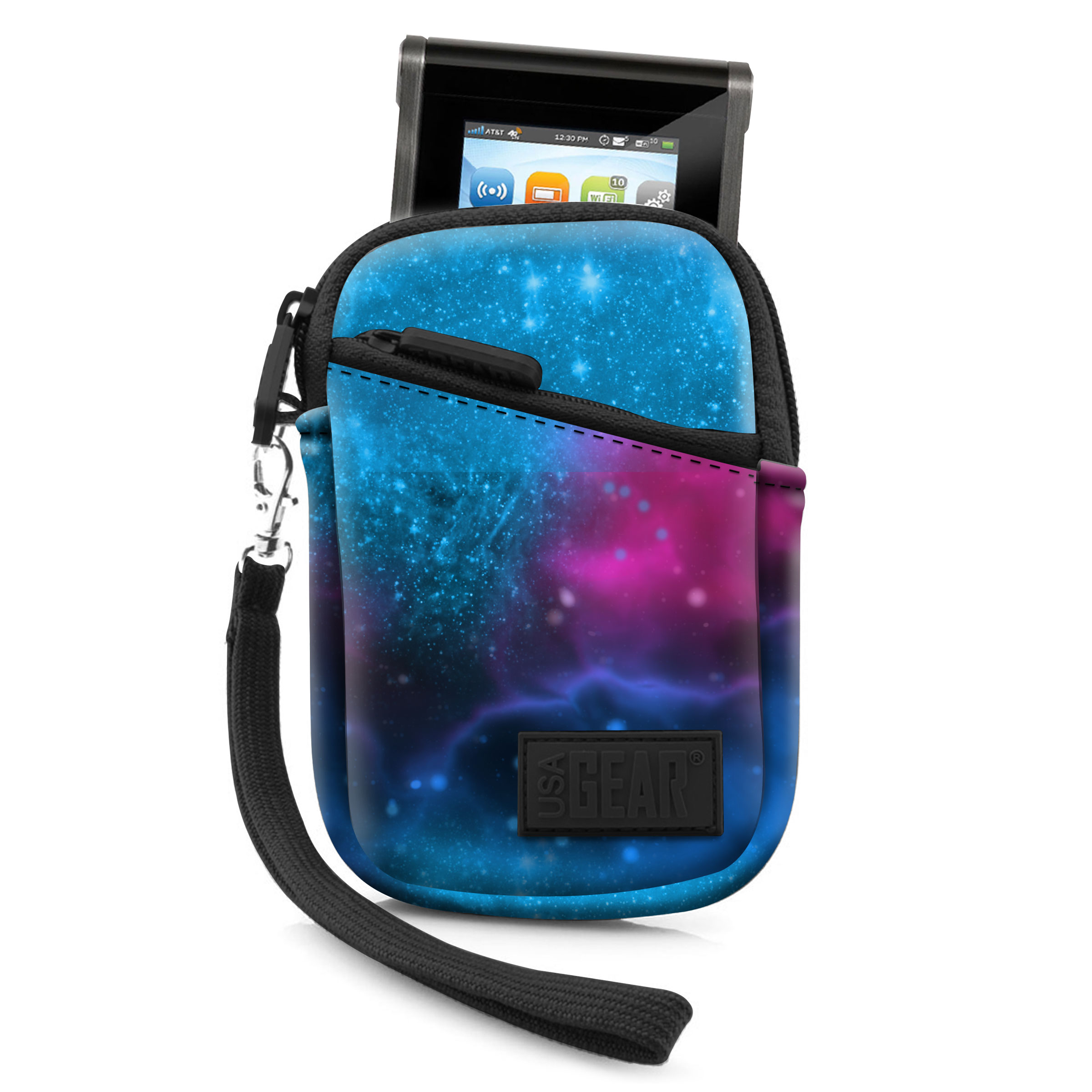 Portable Wi-Fi Hotspot Case with Belt Loop , Wrist Strap & Accessory ...