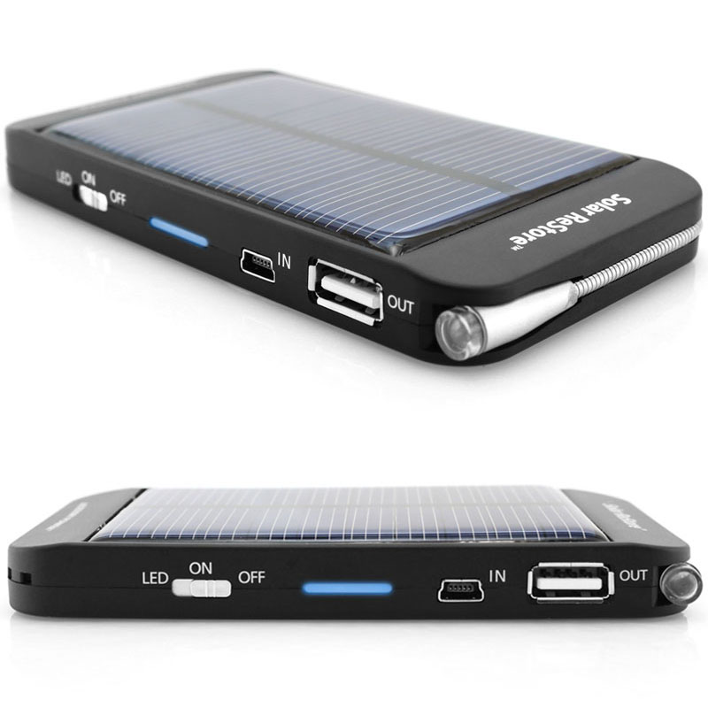 ReVIVE Solar ReStore Solar Charger and External Battery Pack with ...